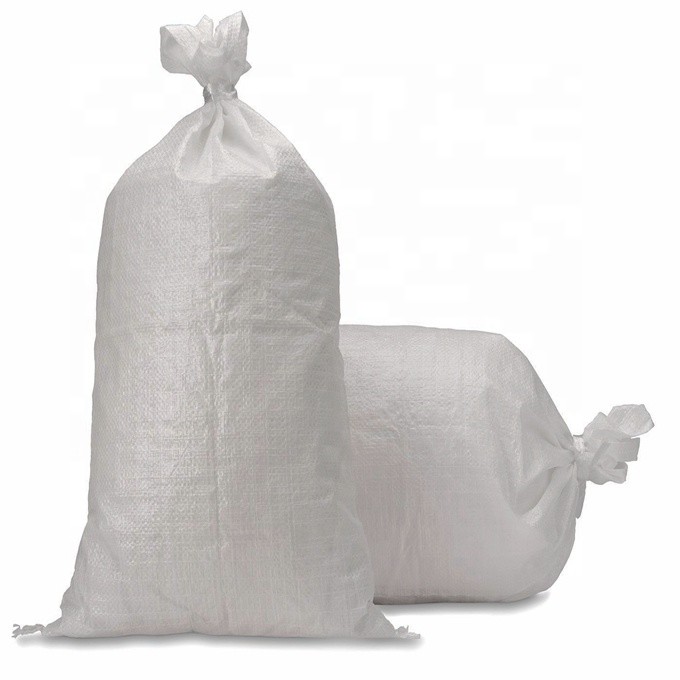 Custom Woven Polypropylene Sand Bags 20kg 25kg 60*100 Size For Agriculture Packaging Manufactures