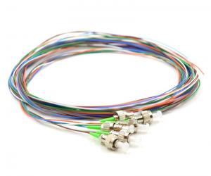  Indoor Terminated Fiber Optic Pigtail FC APC Low Insertion Loss Custom Length Manufactures