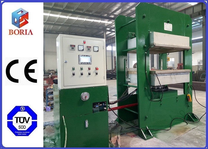  PLC Control Rubber Hydraulic Vulcanizing Machine 1200*1200mm Hot Plate Size Manufactures