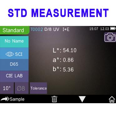 Color measuring spectrophotometer d/8 3nh YS3060 similar to xrite ci64 ci64uv sp64 for liquid powder paste
