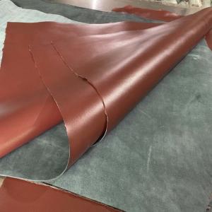 Bovine Split Finished Artificial Leather Fabric For Shoes Bags Belts Garments Manufactures