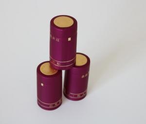  High Grade Aluminium Foil PVC Wine Capsules For Wine Bottle Cap Sealing Manufactures