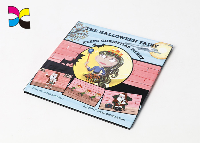  Kids A4 Hardcover Book Printing With Optional Lamination 23mm Cover Cardboard Manufactures