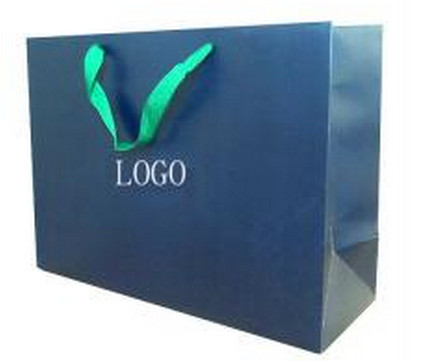 Buy cheap Custom Made with Logo Luxury Printed Paper Shopping Bags with Ribbon Handles from wholesalers