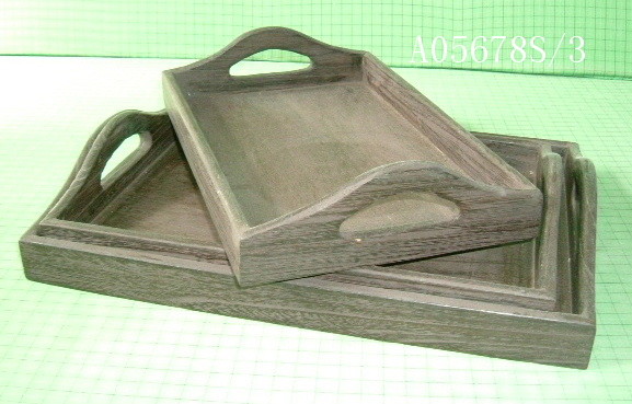  Burned Paulownia wood trays, acients looking trays Manufactures