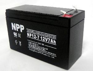  12V7ah Lead Acid Batteries (ISO9001, ISO14001, UL, CE) Manufactures