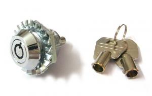  MA24 Tubular key Push cam Lock for LED advertisement Big tubular key plunger cam lock Manufactures