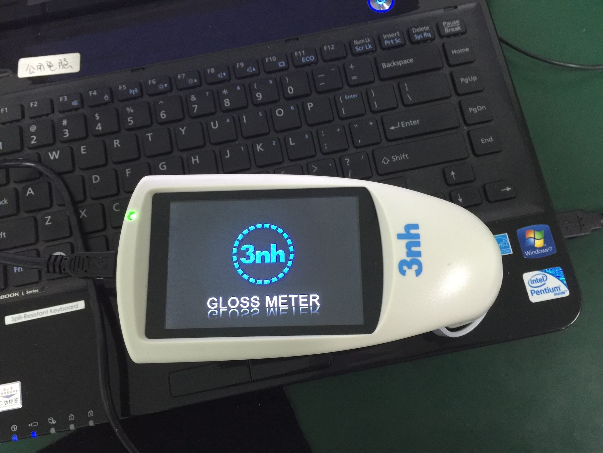  HG268 Triangle Gloss Meter 1000GU 0.1GU With 3.5" TFT Display Manufactures