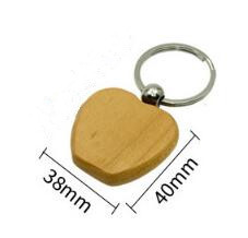  Apple Shape Wooden Blank Keychains, Wood keychain Manufactures