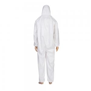  Breathable Disposable Protective Suit , Disposable Chemical Suit Air Permeable Manufactures