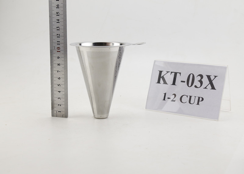  FDA Certificate Stainless Steel Coffee Dripper For 600ML Glass Pot ,  Food Grade Manufactures