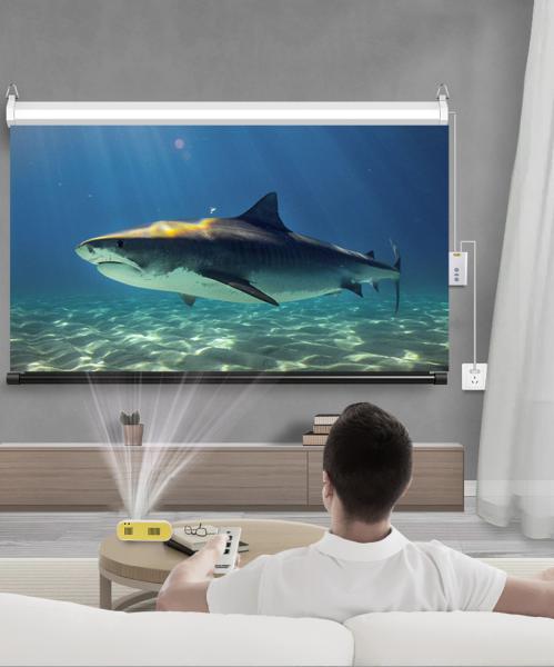 100 ANSI Lumens Home Cinema LED LCD Projector USB HDMI AV