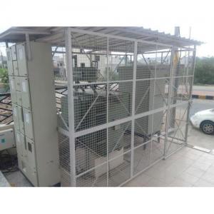  Q195 Steel 2.4m High Tower Fencing With Powder Coated Manufactures