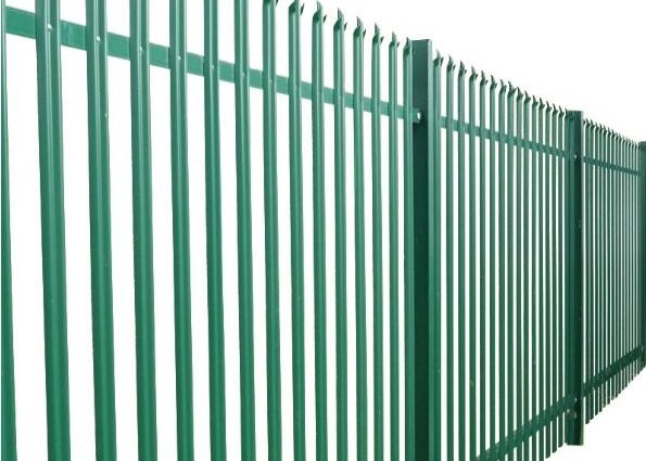  W Section Galvanized Steel Palisade Fencing Manufactures