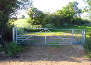  Galvanized 1.2mm Driveway Farm Gate Metal Agricultural With Hingle Manufactures