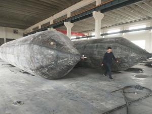  Marine Rubber Heavy Duty Airbags For Lifting , Air Tight Ship Launching Airbags Manufactures