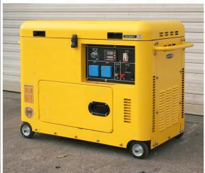  60Hz 4 Stoke Portable Silent Diesel Generator Short circuits protection Manufactures