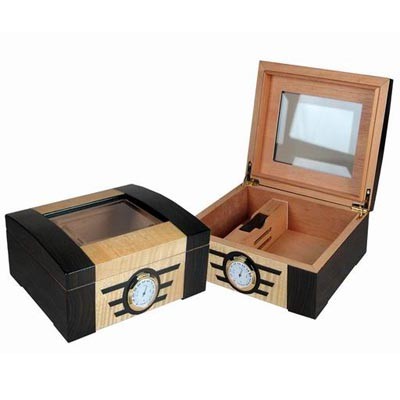  wooden cigar humidors, with lock, hinge & clasp, cedar wood pallet Manufactures