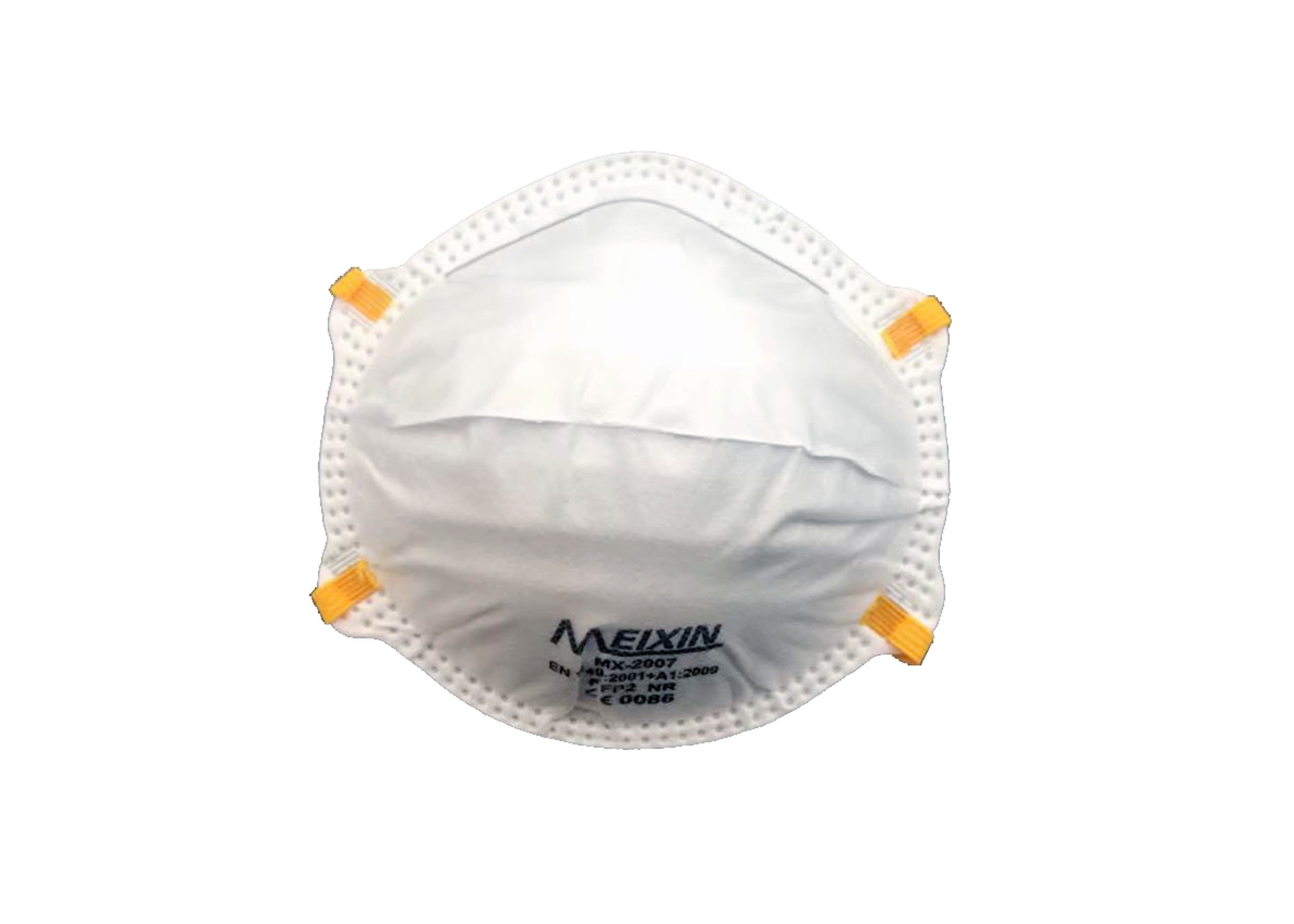  Non Woven Disposable Respirator Mask Smooth Breathing For Machining Manufactures