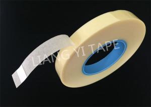  Polyester Film Non Woven Fabric Tape , Rubber Adhesive Yellow Insulation Tape Manufactures