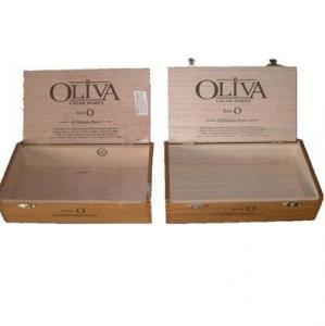  wooden cigar boxes 25pcs packaging, hinge & clasp, logo printed Manufactures