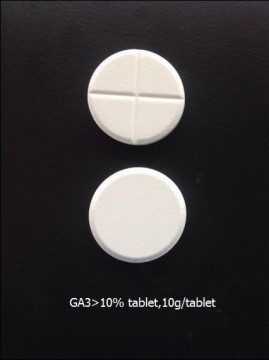  CAS 74223-64-6 GA3 Gibberellic Acid 10% Soluble Tablet , Broad Spectrum Plant Growth Regulators Manufactures