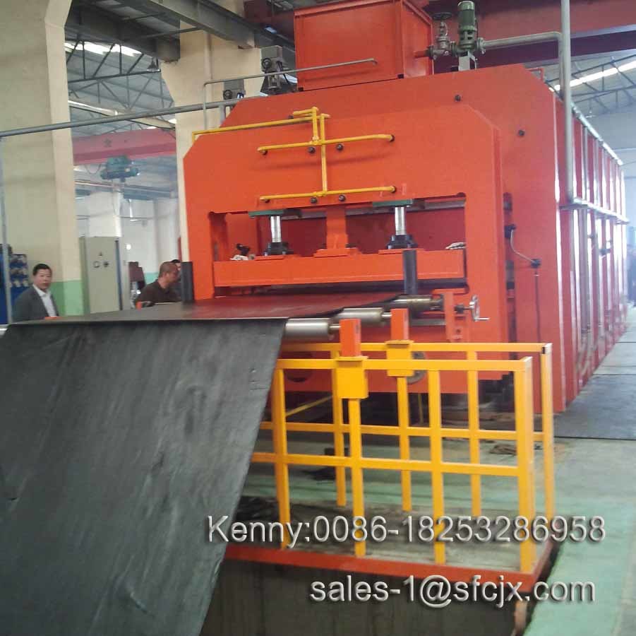  Frame Type Conveyor Belt Vulcanizing Machine Plate Vulcanizing Press Manufactures