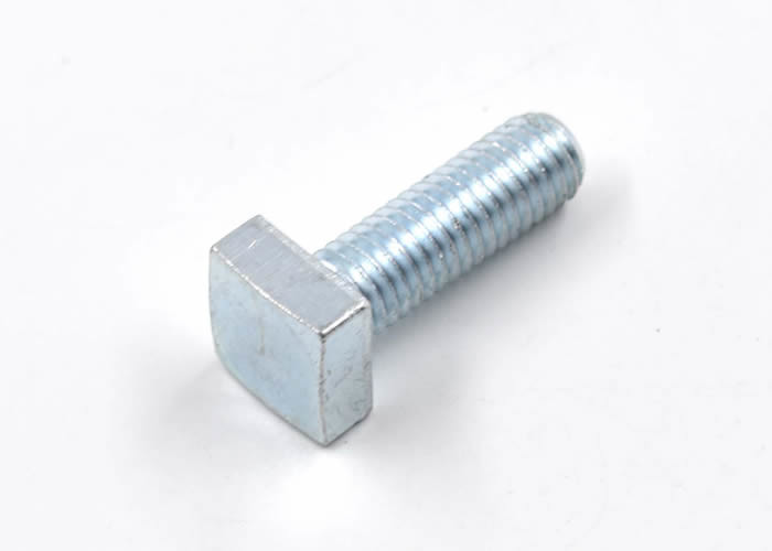  Mild Steel Square Head Bolts M8 Grade 4.8 For Open Construction Sites Manufactures