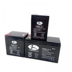  FBR Small Valve Regulated Sealed Lead Acid Battery 6V 100mm For Light System Manufactures
