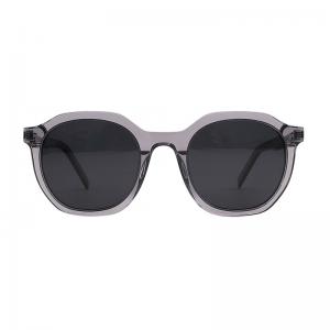  Round Acetate Material Sunglasses , Women UV400 Light Weight Sunglasses Manufactures