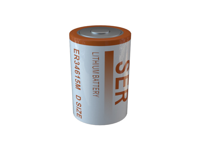  ER34615M 3.6V D Size LiSOCL2 Batteries Spiral High Drain Lithium Thionyl Chloride Battery Manufactures