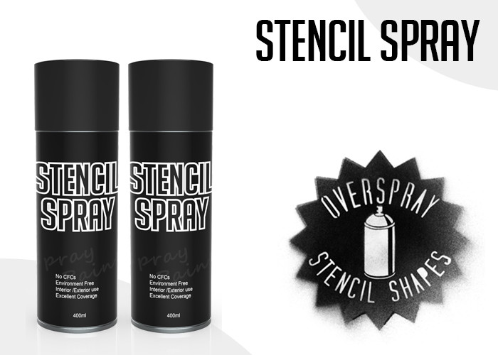  Stencil Spray For Overspray Stencil Applications / General Colour Coding And Marking Manufactures
