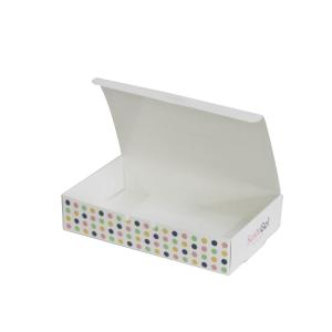  White Paper Cookies Simple Decorative Folding Boxes Japanese Sushi Box Manufactures