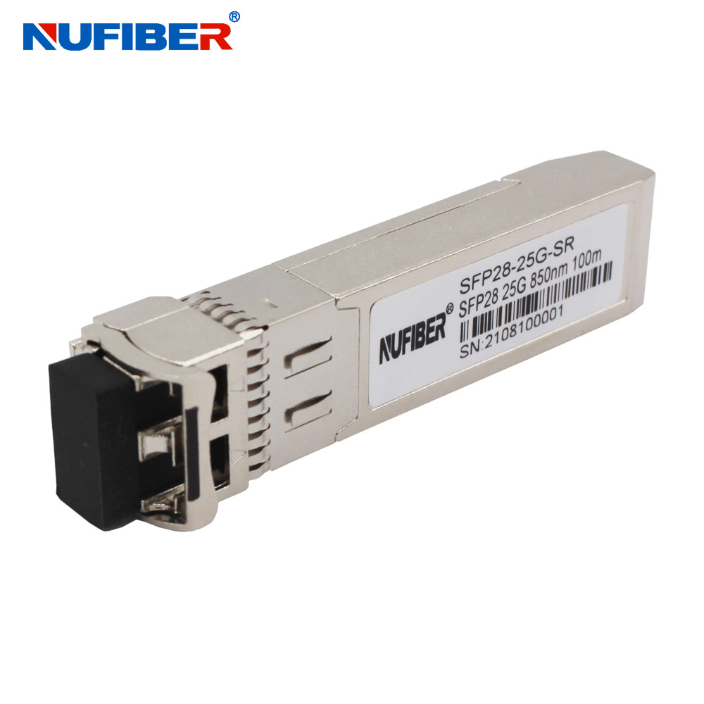  Single Fiber LC 10km 25G SFP28 Module Transceiver For Huawei Cisco HP Aruba Manufactures