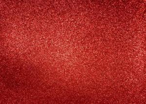  Magenta Red Glitter Fabric For Dresses , Cold Resistance Shiny Glitter Fabric Manufactures