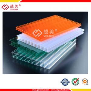  polycarbonate hollow sheet crystal roofing sheets for roof material Manufactures