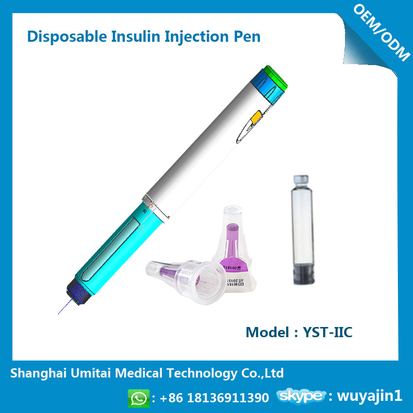  Refillable Insulin Pen Cartridge , Empty Insulin Pens For Lantus Cartridge Manufactures