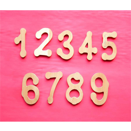  Wooden numbers, solid pine letters Manufactures