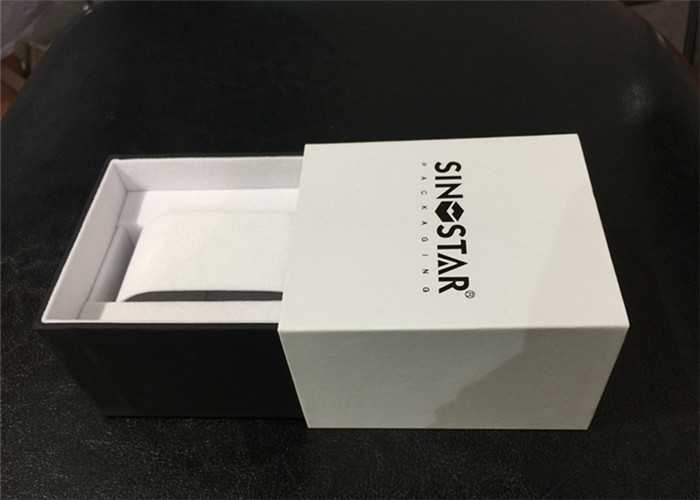  Eco - Friendly Paper Watch Box Glossy / Matt Lamination Surface Finishing Manufactures