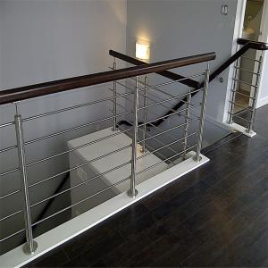  Decorative wrought iron railings with solid rod bar design Manufactures