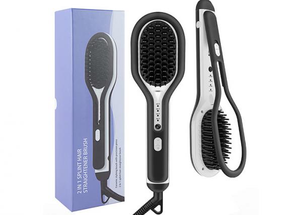 Quality Electric Hot Hair Tool Straightener Brush With Clamp OEM ODM Service for sale