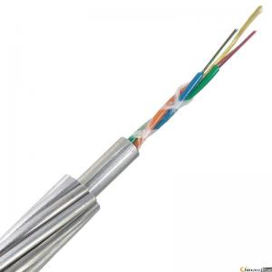  16 Core Single Mode OPGW Fiber Optic Cable G652d For FTTH FTTB FTTX Network Manufactures