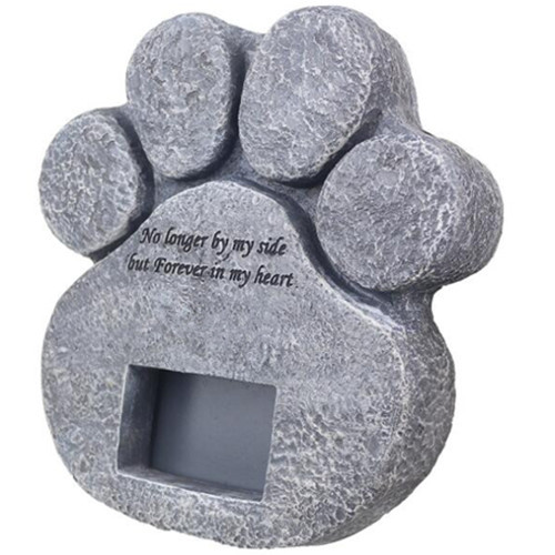  Pawprint Pet memorial stone, dog tombstone Manufactures