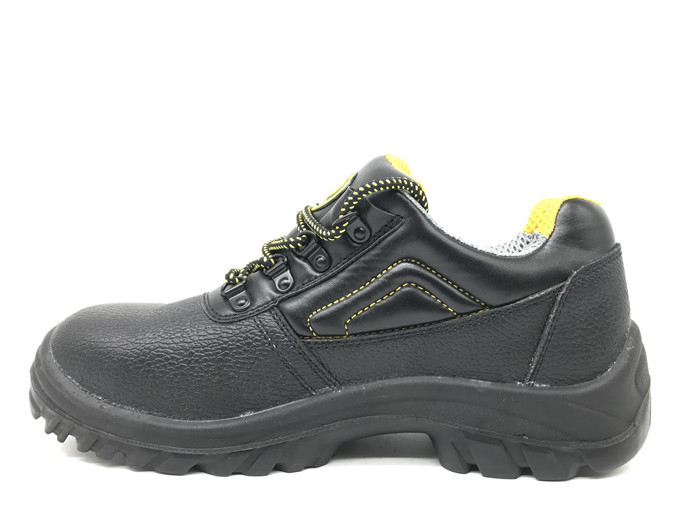 Comfortable Black Work Shoes Dirt Resistant Free Original Sample Support Manufactures