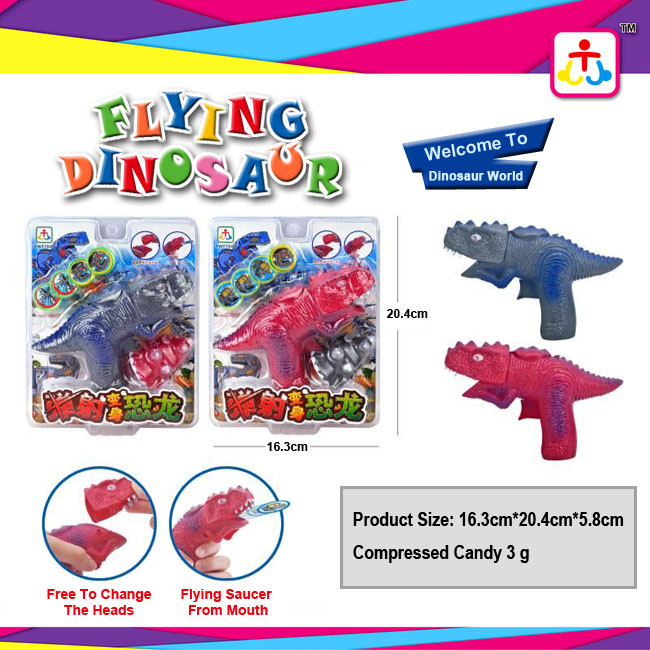 Buy cheap Flying dinosaur with toy candy , compress candy or jelly beans from wholesalers