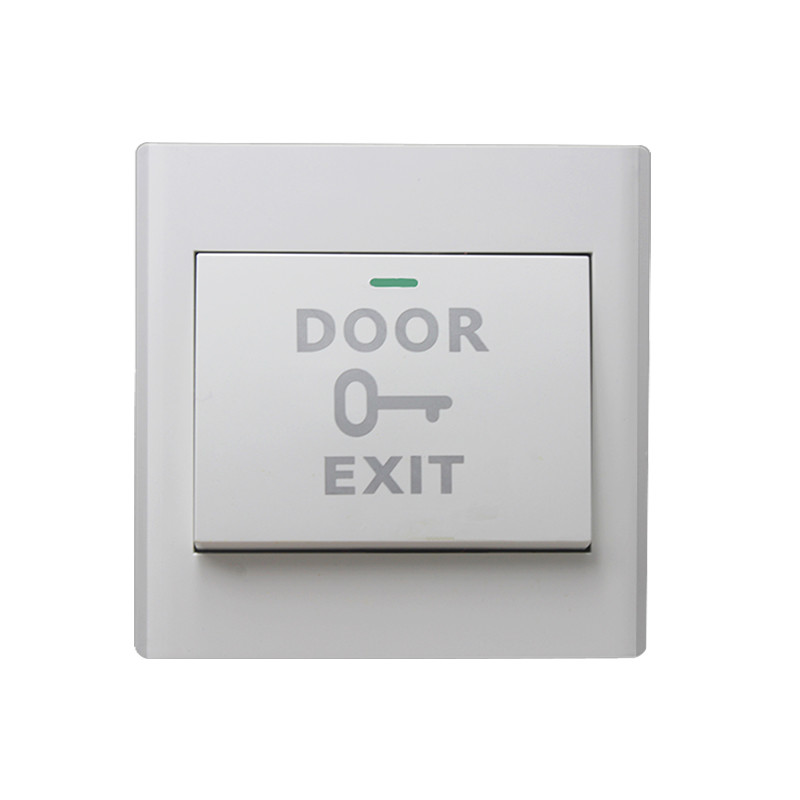  Plastic Door Release Button Access Control , ABS Plate Push To Exit Switch Manufactures