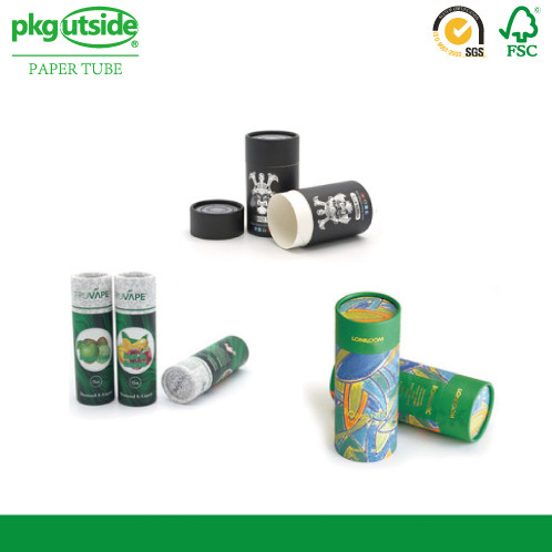  Cylinder Food Packaging Tubes 100% Eco Kraft Well - Sealing Damp - Proof Manufactures