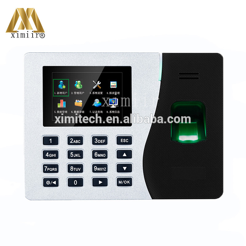  Cheap Price K14 TCP/IP Fingerprint Time Attendance With Built in Battery Biometric Time Clock Manufactures