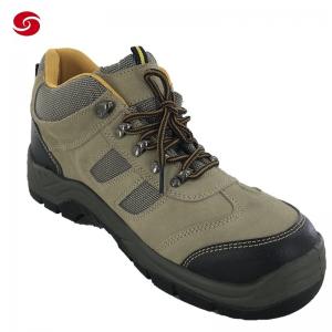 China Mid Upper Leather Military Combat Shoes Functional Safety Shoes Boots on sale