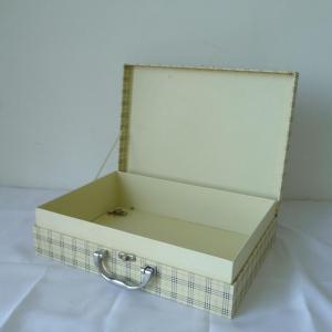  Large Paperboard box, Cardboard cases, hinged and clasp box wth handle Manufactures